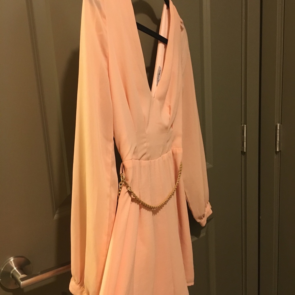 Peach Romper!